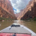 Emily Osment Instagram - In Sept 2023, I had the privilege of joining 23 complete strangers to travel 282 miles of the Colorado River through the Grand Canyon. We were an impressive group of environmentalists, humanitarians, artists and indigenous leaders from land based cultures and then me! (your local friendly neighborhood class clown) Endless and massive thanks to @tilliewaltonofficial and @nash2o for organizing our wild bunch all of whom walked away best friends and bursting with new goals/ideas of how to work together across our different sectors of knowledge. It’s impossible to truly comprehend this trip, to relay it to my friends and family or to fully encompass how filled up I feel after being so deeply connected to nature off grid in the most remote part of the US for 8 days. I can’t imagine a world without this natural wonder that brings life to so many and whose existence is constantly threatened. The Colorado River supports 40 million people, 30 tribal nations, 7 U.S. states and Mexico, and a $1.4 trillion annual economy. We must rethink how we use and manage this critical waterway. @AmericanRivers is an excellent resource for this work. Everyone should have the opportunity to visit this sacred place, I feel forever changed. Buckle in for many more posts about this adventure… Huge specific thank you to my very supportive fiancé who said “8 days no contact backpacking down a river with two dozen strangers? you should absolutely do that, yes.” thank you for letting me stay wild. and @dr.nate.dogg who submitted my name with love and let the rest unfold for itself. #8DaysOfWow #InfiniteWow #TilliesRiverTrip https://wildriverswithtillie.org/ https://www.grandcanyontrust.org/take-action https://savetheconfluence.com/