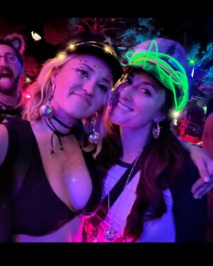 Emily Osment Instagram - #lightninginabottle is one of my favorite festivals and I can’t wait to be back this year with my beloved crew of vibrant souls!  get your tickets at libfestival.org and i’ll see you on the lake! 🪩🕺🏻
