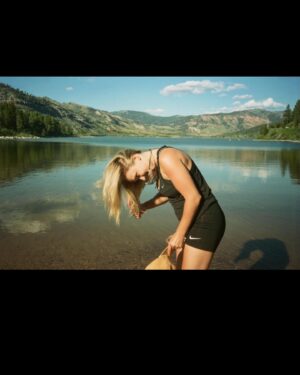 Emily Osment Instagram - HAPPY WORLD WATER DAY (one day late) from your favorite little pisces water baby. I am never happier than when I am surrounded by blue. Get outside and get weird about it! #worldwaterday
