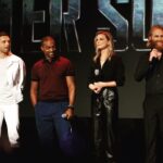 Emily VanCamp Instagram - Had a blast at D23 with these guys! So happy to officially announce that Sharon Carter will be back in @thefalconandwintersoldier 👏🏼 Very excited to get started on this one. Thanks to everyone who came out today!! . . Styled by @petraflannery Makeup by @stephensollitto Hair by @sascha_breuer #anthonymackie @imsebastianstan #wyattrussell @marvel #mcu