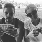 Emily VanCamp Instagram - Definitely did NOT peek at your cards @i_am_officially_nick_wechsler #monopolydeal #reunited 📷 @eugenesamkim