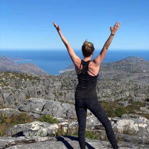 Emily VanCamp Instagram - Climbed to the top of table mountain this weekend 🙌🏼 It was incredible to see people zooming up and down it like it was their daily ritual.. I happen to have an almost paralyzing fear of heights so when the option to turn right and head up on the gondola presented itself the obvious choice for me was to push through the fear and turn left. The next 3  hours were a huge test mentally and physically but worth every second. Mind over matter, one step at a time. Moral of the story, don’t let fear dictate your choices or prevent you from experiencing all that life has to offer. Cheers to facing fears 🥂Such a beautiful day🙏🏻