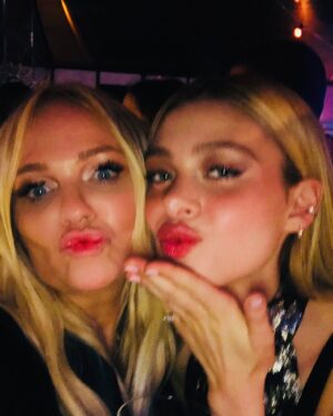 Emma Bunton Instagram - These two beautiful souls are getting married today! 
I’m so sorry i couldn’t make it there to celebrate you both. 
We Love you all very much. @victoriabeckham @davidbeckham try not to cry to much!!#happytears ❤️❤️