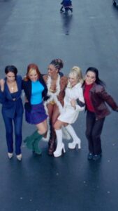 Emma Bunton Instagram - Stop is 25 today!!! 🥳 To celebrate its 25th anniversary, here is a new, fun video from our original shoot 25 years ago! 💃🏼 Watch the full video via the link in my stories. #Stop25 #BabySpice #SpiceGirls #throwback #tbt