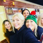 Emma Bunton Instagram - The best start to my Christmas!! I look forward to this train trip every year with my beautiful girls @ruby1kid @shishib @hollywilloughby #demetz thank you @belmondbritishpullman and @kate_lawton_ still singing Xmas songs!! 🌲🌲🌲