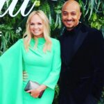 Emma Bunton Instagram - Special night💚 @unicef_uk Love my girl @melaniecmusic @grandprixball @eastofedenpr