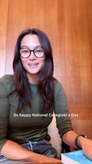 Emma Heming Instagram - Please take a moment to feel proud of all you have learned, all that you do and how you are showing up for your loved one. 
Happy National Caregivers Day to you 🫶🏽💞

#caregiversupport #ftdawareness #dementiaawareness