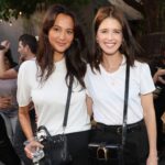 Emma Heming Instagram - Throwback to @moshlife’s launch party of their new plant powered protein bar trio! I love what @patrickschwarzenegger and @mariashriver are doing within this space, putting brain healthy ingredients in a yummy snack while educating us about the importance of brain health. Also, every purchase funds @womensalzmovement. As I’m sure you know, Maria is a powerful Alzheimer’s and brain health advocate who I have been watching and learning from for some time now. I’m honored to call her a friend 💜 And I also loved my twinning moment with @katherineschwarzenegger 👯‍♀️