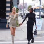 Emma Hernan Instagram - Find a best friend that makes the simple things like crossing the street as fun as @chelsealazkani does for me!! #rideordie 👯‍♀️❤️🫶🏼 . . #sellingsunset #sellingsunsetnetflix #bestfriends #fashion #makeup #hairinspo