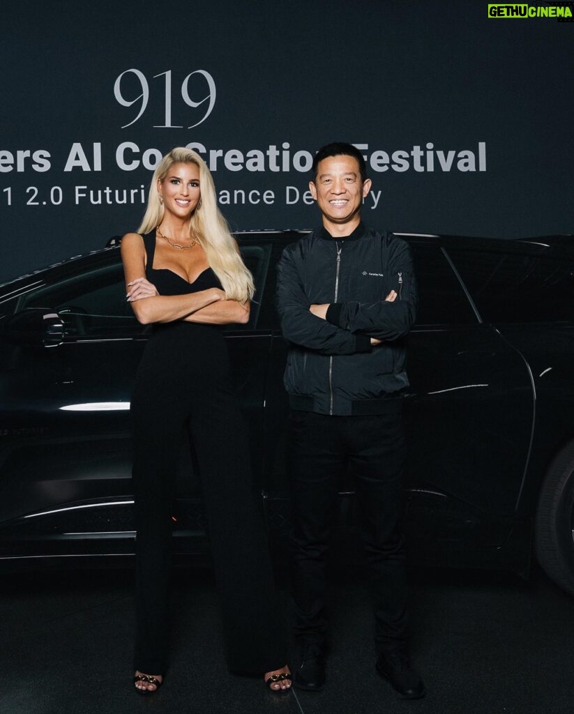 Emma Hernan Instagram - I feel an immense sense of pride to be the first female Faraday Future 91 2.0 Futurist Alliance owner in the world! As a female entrepreneur and an advocate for female empowerment, I am truly honored to be the first female owner and show that this car is not just about breaking barriers, it's about embracing the future of mobility and showing that it's open to everyone🙏🏼🌎❤️ 💪🏼 Thanks to the mastermind behind this incredible vehicle @ytjiaff 👏🏻 This car represents a powerful fusion of beauty, intelligence, and sustainability! https://www.ff.com/us/design/2022/FF91/options?VEH=FF91FNA-ALLIANCE