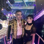 Emma Slater Instagram - Hi EVERYONE!!! IT’S TIME!! VOTING IS OPEN! Please support all the amazing improvement and hard work that my partner @mumansky18 has put into his dancing! He really deserves it. Text Mauricio x10 to 21523 RIGHT NOW!! Also vote online for another 10 votes. They all count right now, yeh competition is super tight and with all the improvement that Mauricio has shown I hope we can make it past this week. Lastly thank you to all those who have voted for us, this has been a wonderful journey. You all have helped keep us safe and we hope that you enjoy our dance tonight and we make you proud. Thank you guys 🙌🏻 @dancingwiththestars oh and HAPPY HALLOWEEN stay safe out tonight everyone 🖤