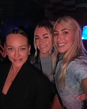 Emma Slater Instagram - Celebrating @jennajohnson last night. Was such a good night, my voice is gone from too much Karaoke!! 🎤 How lucky am I to have these people in my life. Happy 30th birthday Jenski, I bloody love you 🥰