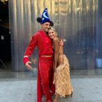 Emma Slater Instagram - It’s Disney night on @dancingwiththestars!! How do you like our Fantasia inspired Paso outfit?! PLEASE VOTE!! RIGHT NOW text Mauricio x10 to 21523 and vote online at the link in the bio, we need your vote to be safe and continue this amazing dancing experience!! ✨🙏🏻 many many thanks you guys