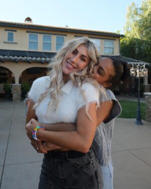 Emma Slater Instagram - Grateful for her friendship. Hope everyone finds their very own @brittbenae in life ☺️🥰🩷 #happythanksgiving tag your bestie!