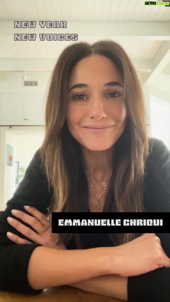 Emmanuelle Chriqui Instagram - We love and appreciate you, @echriqui! Join Emmanuelle by making your own video and tagging @2024newvoices and we will post to our stories. * * * * * #emmanuellechriqui #newvoices #2024newvoices #combatantisemitism #endjewhatred