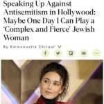 Emmanuelle Chriqui Instagram - An essay I wrote about anti Semitism for @variety for their anti Semitism issue. (Link in my bio) This was written before the October 7th tragedy. Thank you @ogaride for fine tuning this piece for me. Tho we are collectively living thru sheer hell I pray for better days where PEACE will prevail 🙏🏽💙✡️