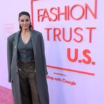 Emmanuelle Chriqui Instagram – Last night at the @fashiontrustus awards. Such a wonderful night celebrating up and coming designers
Thank you to my incredible glam ❤️
Styled @micahmarcus ( loved my @mimchik_ suit and trench)
Hair @josephchase 
Make up @makeupbyorlando