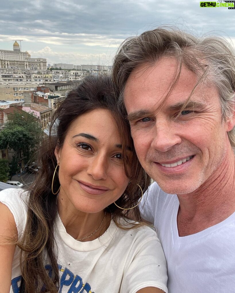 Emmanuelle Chriqui Instagram - #ff of my first week in Bucharest, România. What a week! So much joy, laughter, GREAT food, beautiful walks and getting to see my love do his thing before his production got shut down. I met some extraordinary people on his cast who completely adopted me as one of their own. Bucharest surprised me in the best way and exceeded all my expectations.. memories to last a lifetime… feeling so blessed. As always, wishing you and yours a #HappyFriday and #ShabbatShalom❤️🙏🏽