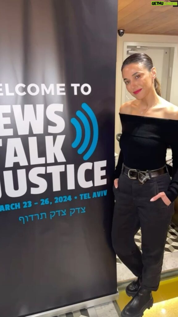 Emmanuelle Chriqui Instagram - I had the pleasure and honor of attending a 3 day lab at @telavivinstitute called Jews Talk Justice. Moderated by the one and only @henmazzig It was the most eye opening, thought provoking, grounding, sometimes confronting 3 days. A group of 30 extraordinary truth seekers wanting to put the TRUTH into the world. Seekers wanting to fight misinformation, propaganda and anti semitism with the truth. I got to see family, see friends, and soak in the energy of Tel Aviv/Jaffa and Jerusalem. “The TRUTH is that we must vehemently condemn anyone who suggests that Palestinian rights can or should be attained through the mass murder of Israeli civilians. Palestinians must reject the dehumanization of Jews and the hateful ideology of their leaders. Just as Israelis and Jews must openly state Palestinians deserve a life free from fear and the opportunity to lead fulfilling lives. NONE of this should be controversial. For the sake of our children and future of our land we MUST recognize each other’s humanity, acknowledge our own faults and resist hate” - @henmazzig I left Israel with a heavy heart but a full one🙏🏽💙✡️ #resisthate #bringthemhomenow #israel #palestine #endthewar
