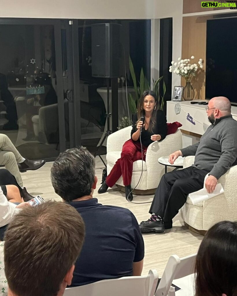 Emmanuelle Chriqui Instagram - Well 48 is great! Nothing fills my heart and soul more than to ring in my birthday doing special initiatives with my beloved Jewish community. Speaking with @jonwarech for @fiuhillel was an absolute joy! I hosted a beautiful evening with @magen_david_adom_america honoring the legendary @floydmayweather I got to spend quality time with my family I hadn’t seen in too long and had my love @samtrammellofficial was with me for it all! Thank you for the outpouring of birthday love from my friends, family, colleagues and this social media family. Special shout out to @ischachter for spoiling us in Miami and putting on one hell of an event! 48 LET’S GO 💃🏻🙏🏽❤️