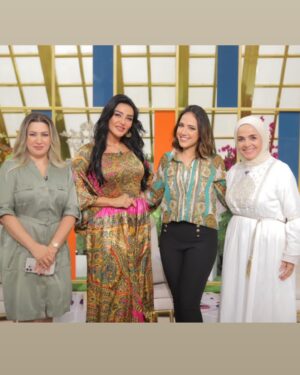Emy Talaat Zakaria Instagram - من برنامج الستات ميعرفوش يكدبوا💕
#emytalaatzakaria 
#ايمى_طلعت_زكريا