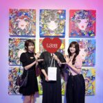 Enako Instagram - かすちゃんとMika Pikazo先生の個展行ってきた🏃‍♂️🏃‍♂️ 6月1日まで開催してるのでみんなも行ってみてね🥳✨