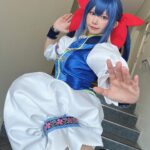 Enako Instagram - 『EVO Japan 2024』2日目はSNKブースにて 「餓狼伝説 CotW」の双葉ほたるちゃんのコスプレで出演してました👍