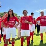 Enrique Arce Instagram - Antes del partido de las estrellas de los @premios_platino sólo quería dos cosas: no lesionarme y no hacer demasiado el ridículo. Si me llegan a decir que iba a ser el máximo goleador del partido con 3 goles les hubiera tomado por locos un día inolvidable junto a compañeros actores y ex jugadores de leyenda. Una experiencia imborrable!