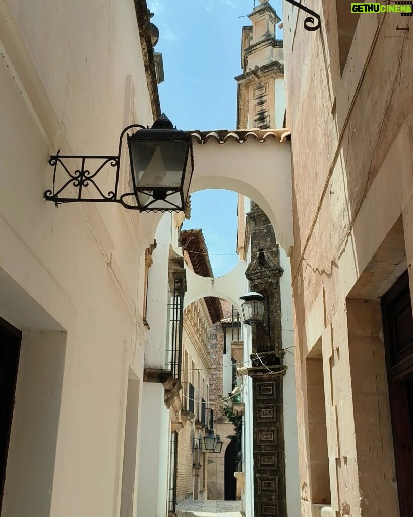 Enrique Arce Instagram - Hoy rodamos en el precioso 'pueblo español' de Mallorca con un actor que empieza en esto, pero que creo que tiene madera y no lo hace mal y me da que va a trabajar con cierta regularidad: Antonio de la Torre. Yo trataré de enseñarle todo lo que pueda! Día infernal de calor en Mallorca que sólo compensa el volver a currar con colegas y en un sitio tan precioso y magico como este...