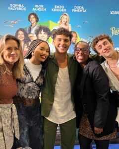 Enzo Krieger Instagram - Da pré de Poliana o filme😍 Muito especial Dia 30 de Novembro nos cinemas heinnnnn, vão nos assistir😉😁😁 Obrigado a todos❤️