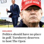 Eric Trump Instagram - ⛳️ ‘There are few men in history who have done more to promote the game of golf than Donald J. Trump. Similarly, there are few companies that could have done a better job restoring one of the world’s most iconic golf destinations – Trump Turnberry.’ 🔗 Read Eric Trump’s full opinion piece via the link in our bio ➡️ For more of our US content follow @telegraph_us #trump #golf #turnberry