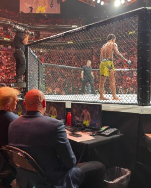 Eric Trump Instagram - Fight Night Miami #UFC287