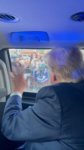 Eric Trump Instagram - Motorcade to Mar-a-Lago!