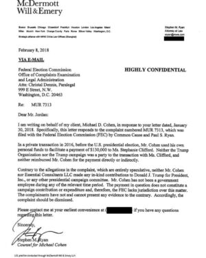 Eric Trump Instagram - I wonder if this is being hidden from the Grand Jury as well?! 

Michael Cohen’s Attorney: “The payment in question does NOT constitute a campaign contribution.”

End this nonsense!