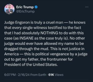Eric Trump Instagram - 
