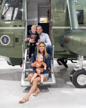 Eric Trump Instagram - Happy anniversary to my amazing wife @laraleatrump! You are an amazing mother and absolute rockstar in life! Luke, Carolina, the dogs and I love you very much!