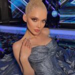 Erika Gertseg Instagram - Még fotók a fináléból💙🤍 @xfaktorhun Style @kataflorian Makeup @karinajemelyjanova Hair @krisztian.h