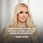 Erika Jayne Instagram – Taglines are here as a little treat before tonight’s #RHOBH premiere on @BravoTV 💎