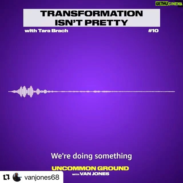 Erika Jayne Instagram - #Repost @vanjones68 with @make_repost ・・・ “Just when the caterpillar thought the world was over, it became a butterfly.” 🐛🦋 Personal transformation is a messy process — but we can't build the world we want without going through it. This week on #UncommonGround, hear renowned meditation teacher and author @tarabrach discuss the spiritual work we can do to build bridges with others AND within ourselves.