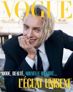 Erika Linder Instagram - Incredibly honored! @vogueparis with dream team 📸 @mikaeljansson @emmanuellealt @jamespecis @hannah_murray1 Thank you Emmanuelle for believing in me ❤️ Out Jan 25!
