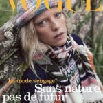 Erika Linder Instagram – @vogueparis November cover 💛💙 Special cover — Not only is it for sustainable fashion but it was shot near where I grew up in Sweden. Thank you @emmanuellealt 📸 @mikaeljansson @jamespecis @benjaminpuckey ❤️❤️❤️