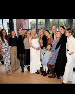 Erin Foster Instagram - My baby was showered with gifts and I was showered with love, and I cried and made everyone else cry, but I had a great hair day.  Been waiting for this day for too long ❤️

Party Planner: @mimibrownstudio 
Catering: @plated_bytuki 
Quilt team: @foragercrafts
Photographer: @mirellemirellemirelle
