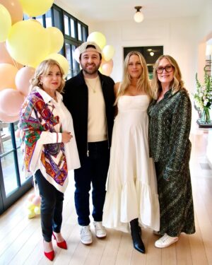 Erin Foster Instagram - My baby was showered with gifts and I was showered with love, and I cried and made everyone else cry, but I had a great hair day.  Been waiting for this day for too long ❤️

Party Planner: @mimibrownstudio 
Catering: @plated_bytuki 
Quilt team: @foragercrafts
Photographer: @mirellemirellemirelle
