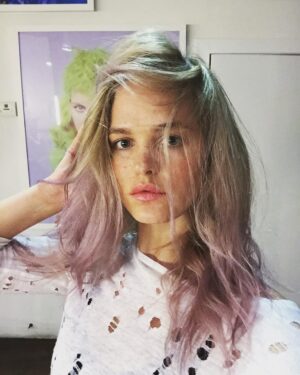 Erin Heatherton Instagram - Morning 💜💜💜💜