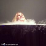 Erin Heatherton Instagram – ❄️😜 #Repost @admiralaykroyd
・・・
freezing my friend