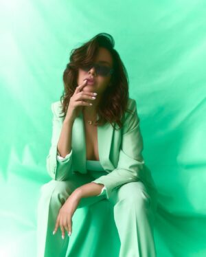 Esha Gupta Instagram - Hi

Photographed by @kadamajay 
Look @boss @hardotshoes 
Hair @manemaniac_