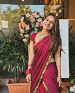 Esther Anil Instagram - Waiting for next Kalyanam.. so that I can dress up 🙂