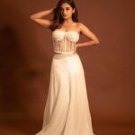 Esther Anil Instagram - Sparkle Exit ✨🌟✨🌟💫 Styling @styyledbyjoe @joe_elize_joy Photography @_shutter__bug MUAH @amal_ajithkumar Location @the_metaversestudios Styling Assistance @_vespine_16 Outfit @roohofficial_ Shoot Cordinator @jubin_vincent Special thanks to @akashantony