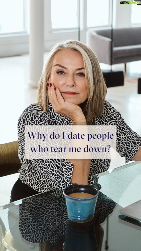 Esther Perel Instagram - In a recent podcast episode titled “If He’s a High Value Man, What Am I?” I engage in a discussion with a woman to unpack the question, “why do I keep dating men who tear me down?”. She finds herself in a romantic relationship, tolerating behaviors she vowed she never would. Tune in to the full episode as I guide her through reflecting on her childhood and her parents’ relationships, exploring the correlation they have with her current relationship. Through this process, she learns the empowering truth that she doesn’t have to repeat the past in order to change it.
