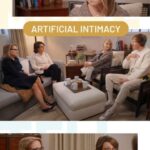 Esther Perel Instagram - While we’re gnashing our teeth about AI, Esther Perel asks us to take a hard look at a different AI: artificial intimacy.  From my point of view, this second AI feels almost more urgent. Our central nervous systems need other central nervous systems. That’s how we work. We need eye contact and murmurs of agreement and nods of understanding. We need all the sensory experiences to tell us where we are inside the human ecosystem. So settle in for a memorable heart to heart with Esther as well as my friends and super special guests Kate Couric and Timothy Goodman. You belong here. Watch now at PBS.org/kelly